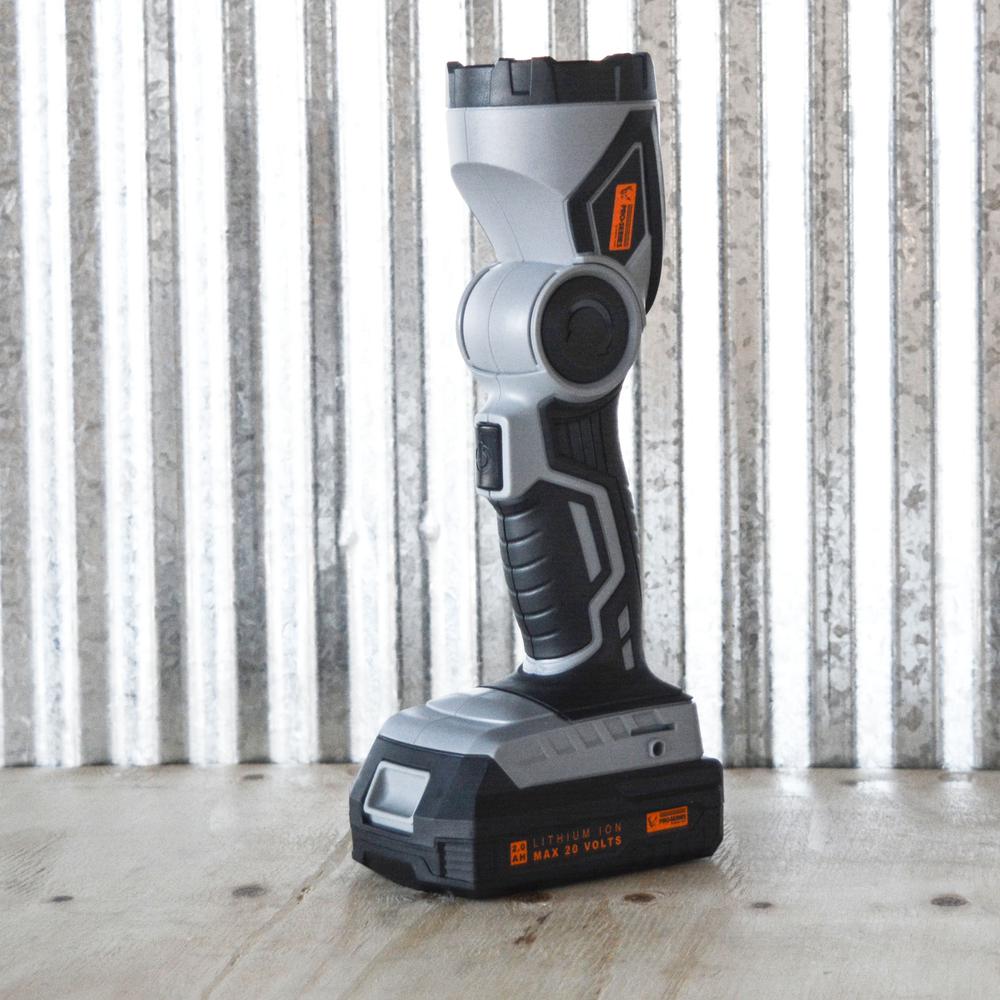 5 Piece Combo Kit with Light - 3/8 inch Drill and 1/4 inch Impact Driver Set. Picture 8