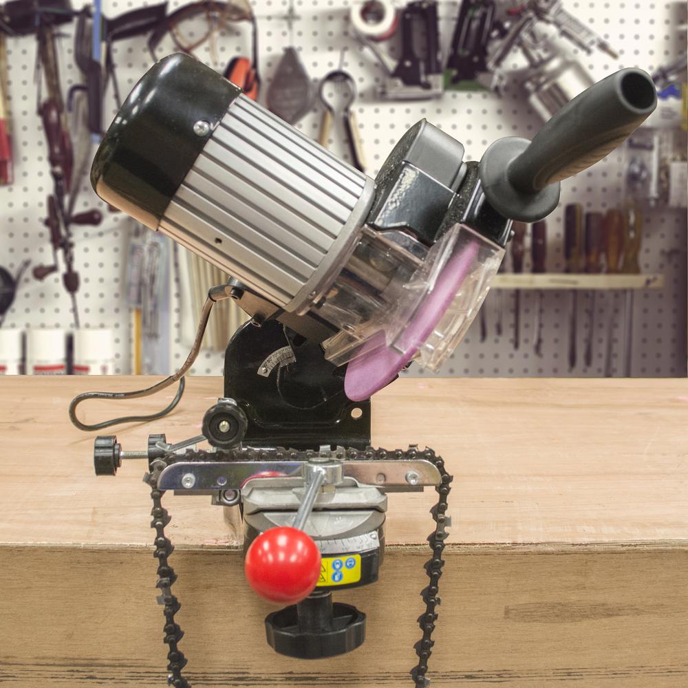 Mountable Bench Top Electric Chain Saw Sharpener. Picture 7