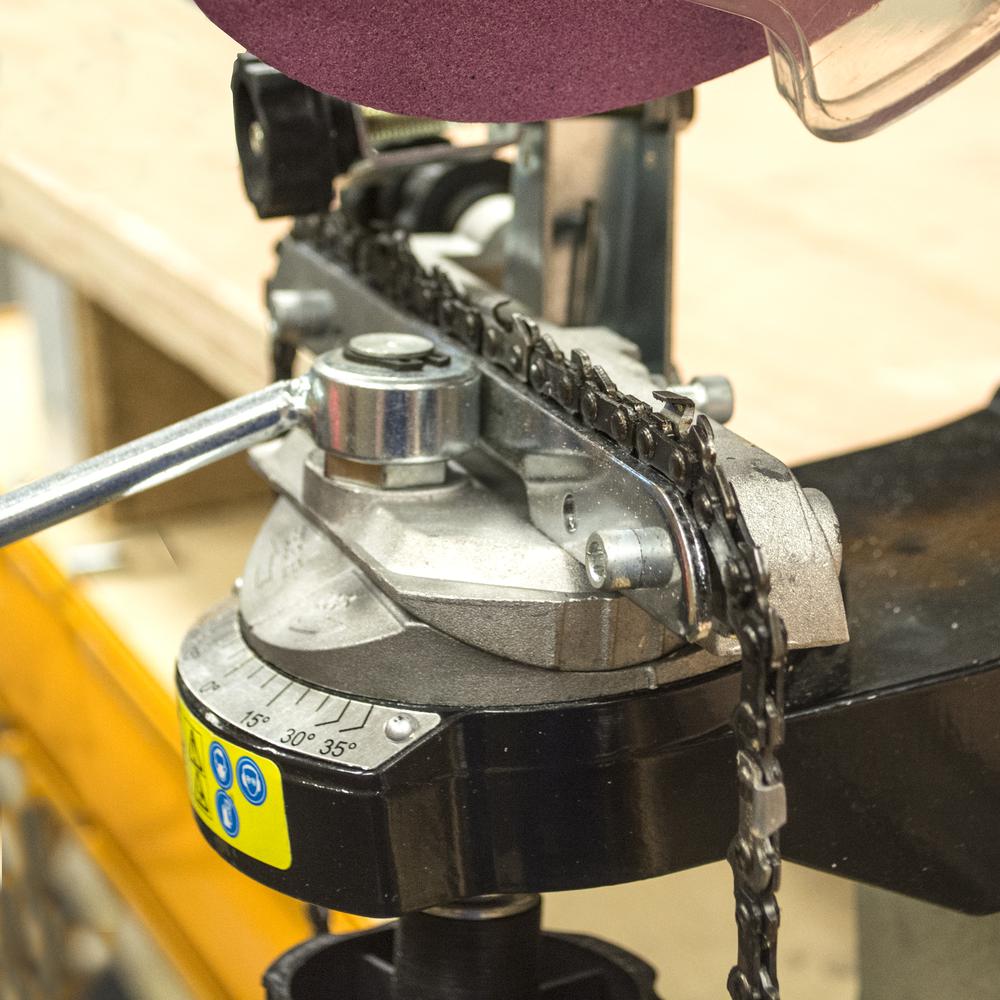 Mountable Bench Top Electric Chain Saw Sharpener. Picture 4