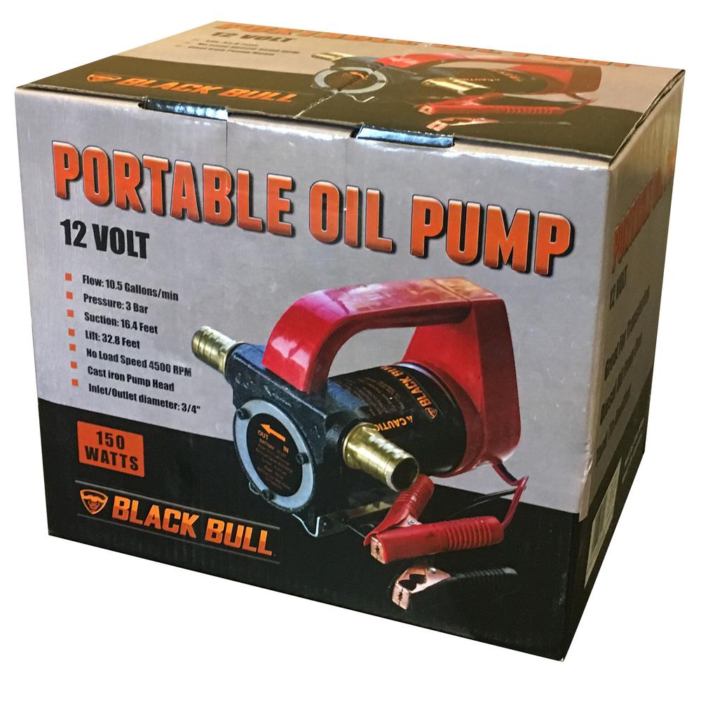 10 GPH High Flow Rate 12 Volt Portable 155 Watts Diesel Oil Pump. Picture 5
