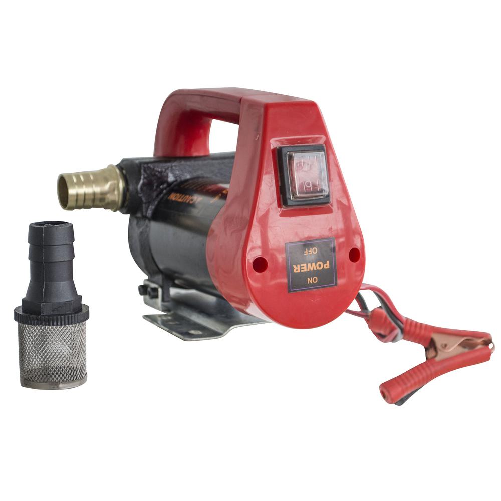 10 GPH High Flow Rate 12 Volt Portable 155 Watts Diesel Oil Pump. Picture 4