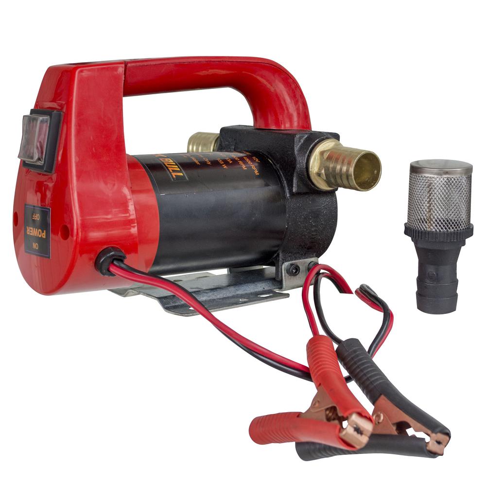 10 GPH High Flow Rate 12 Volt Portable 155 Watts Diesel Oil Pump. Picture 1