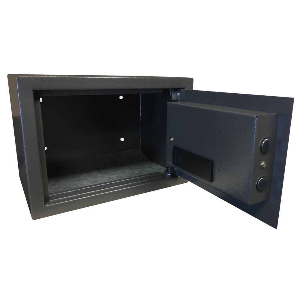 Pistol Safe with Keypad Lock - Black. Picture 2