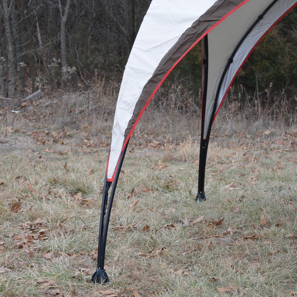 9.5 ft. x 9.5 ft. Pop-Up Canopy Picnic Shelter. Picture 4