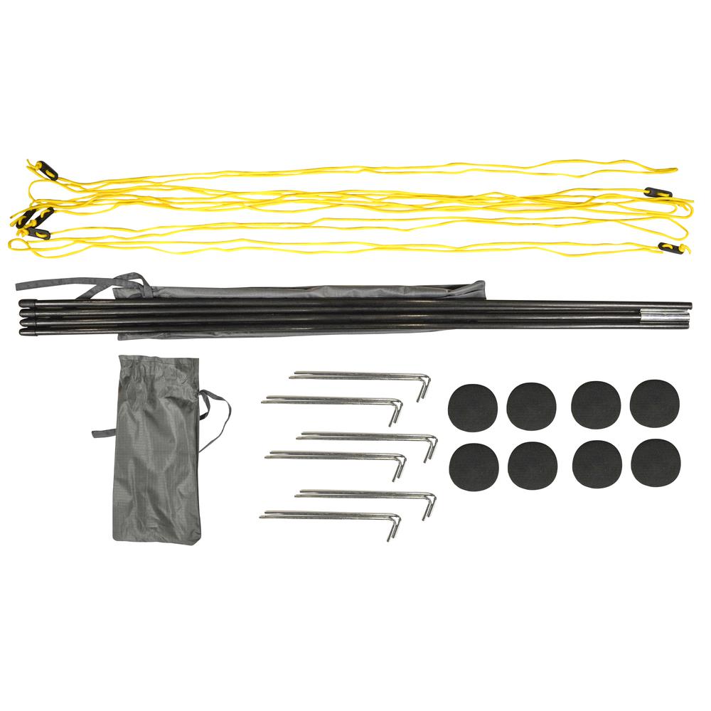 11 ft. x 11 ft. Screened Pop Up Shade Tent with Solid Sides. Picture 8