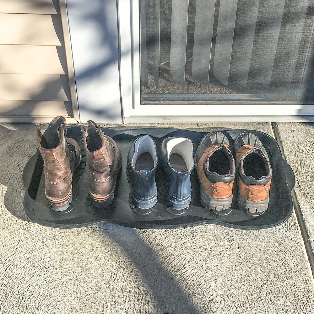 Rubber Boot Scrap Mat and Rubber Boot/Shoe Mat. Picture 5
