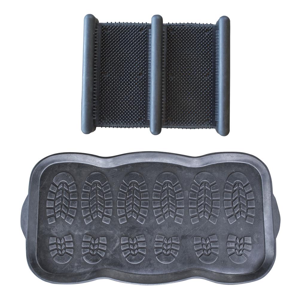 AmeriHome Rubber Boot Scrap Mat - Thumbnail 3