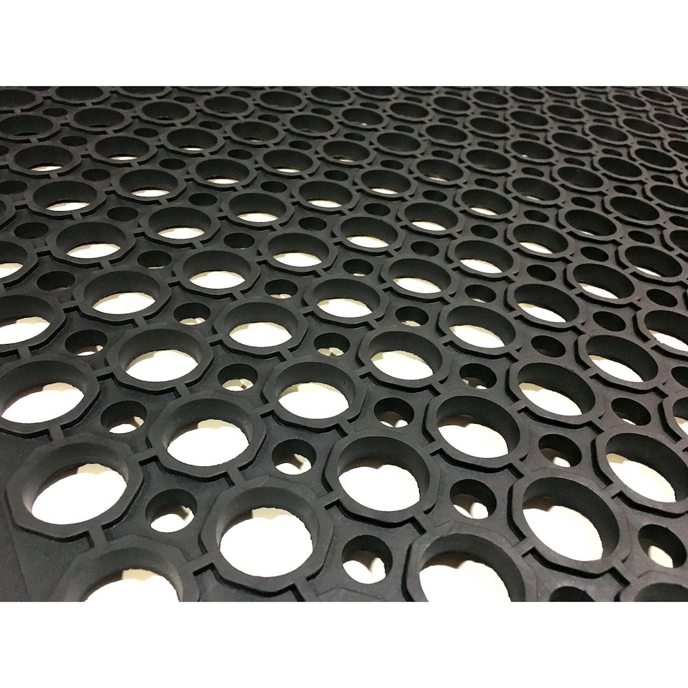 3 x 5 Foot Industrial Rubber Floor Mat - 2 Pack. Picture 3