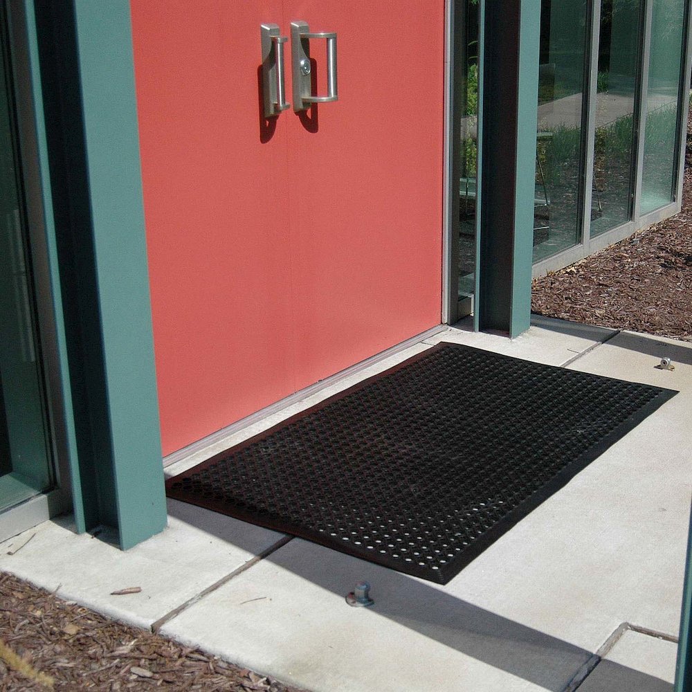3 x 5 Foot Industrial Rubber Floor Mat - 2 Pack. Picture 7