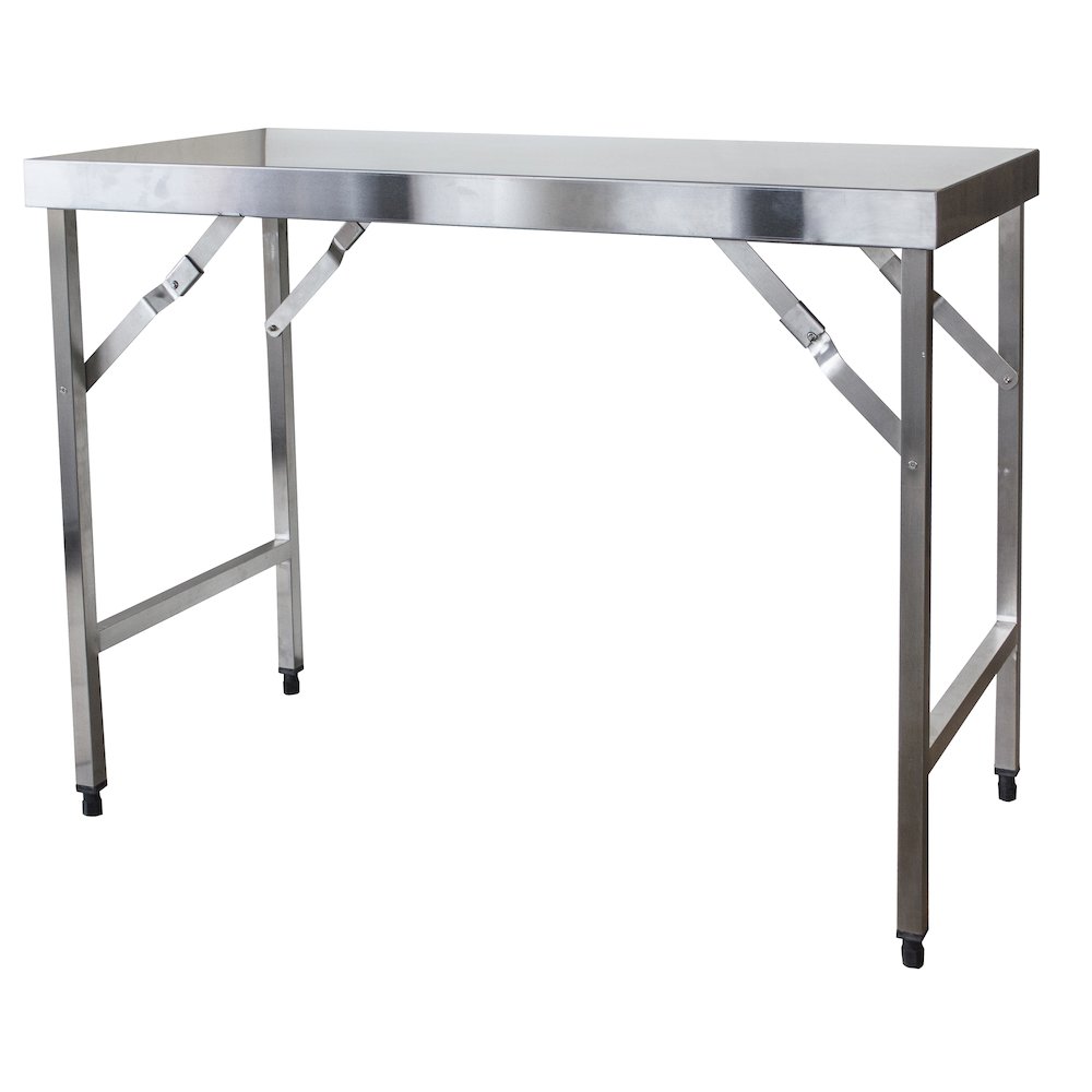 Sportsman Series Stainless Steel Portable Folding Work Table. Picture 1