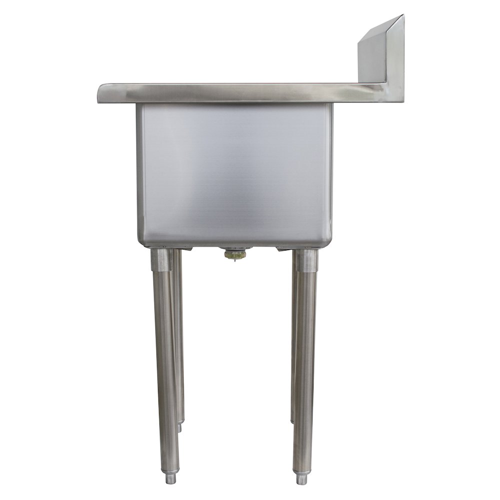 AmeriHome Stainless Steel Utility Sink. Picture 5
