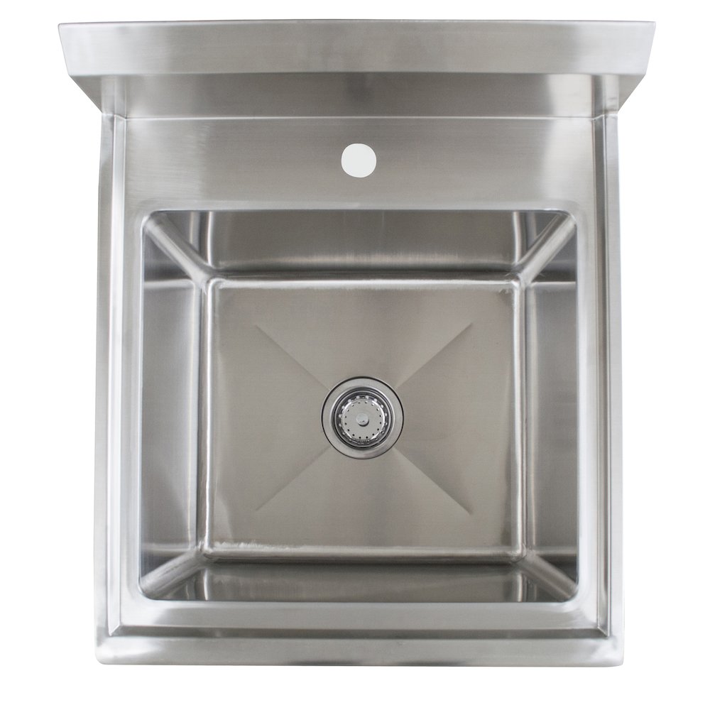 AmeriHome Stainless Steel Utility Sink. Picture 3