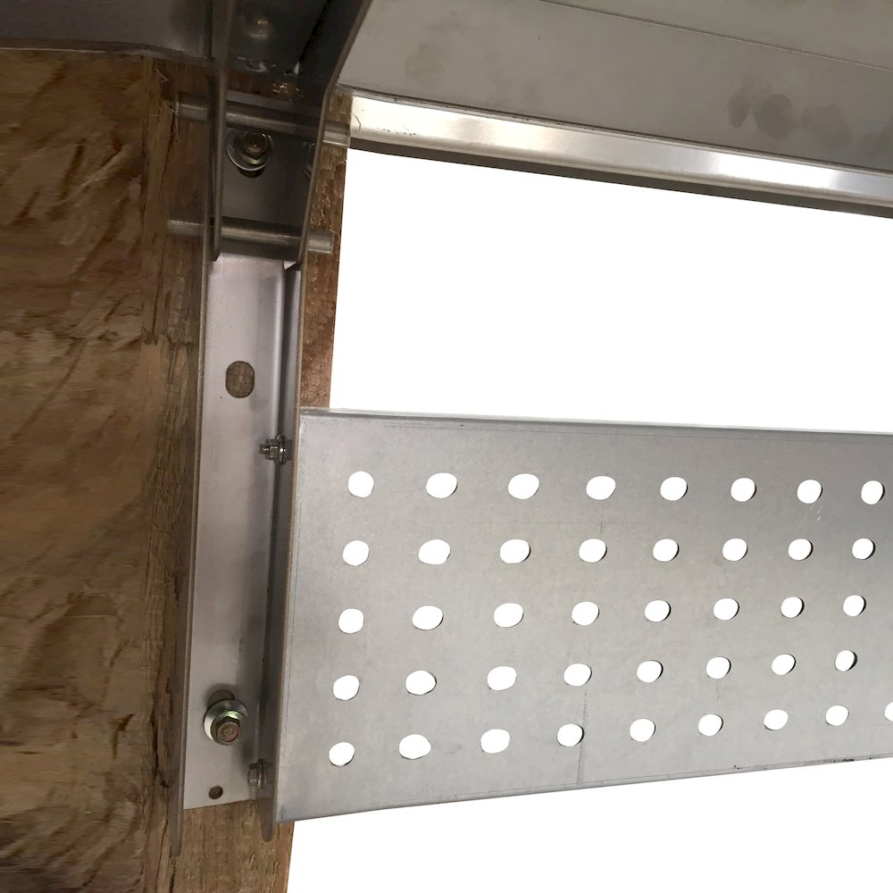 Sportsman Series Space Saving Stainless Steel Wall Mount Work Table. Picture 6