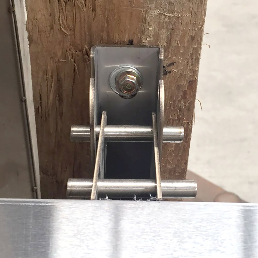 Sportsman Series Space Saving Stainless Steel Wall Mount Work Table. Picture 8