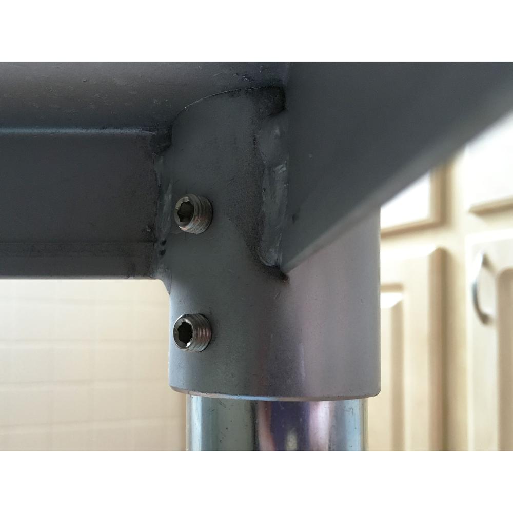 Stainless Steel Work Table with Casters 24 x 72 Inches. Picture 6