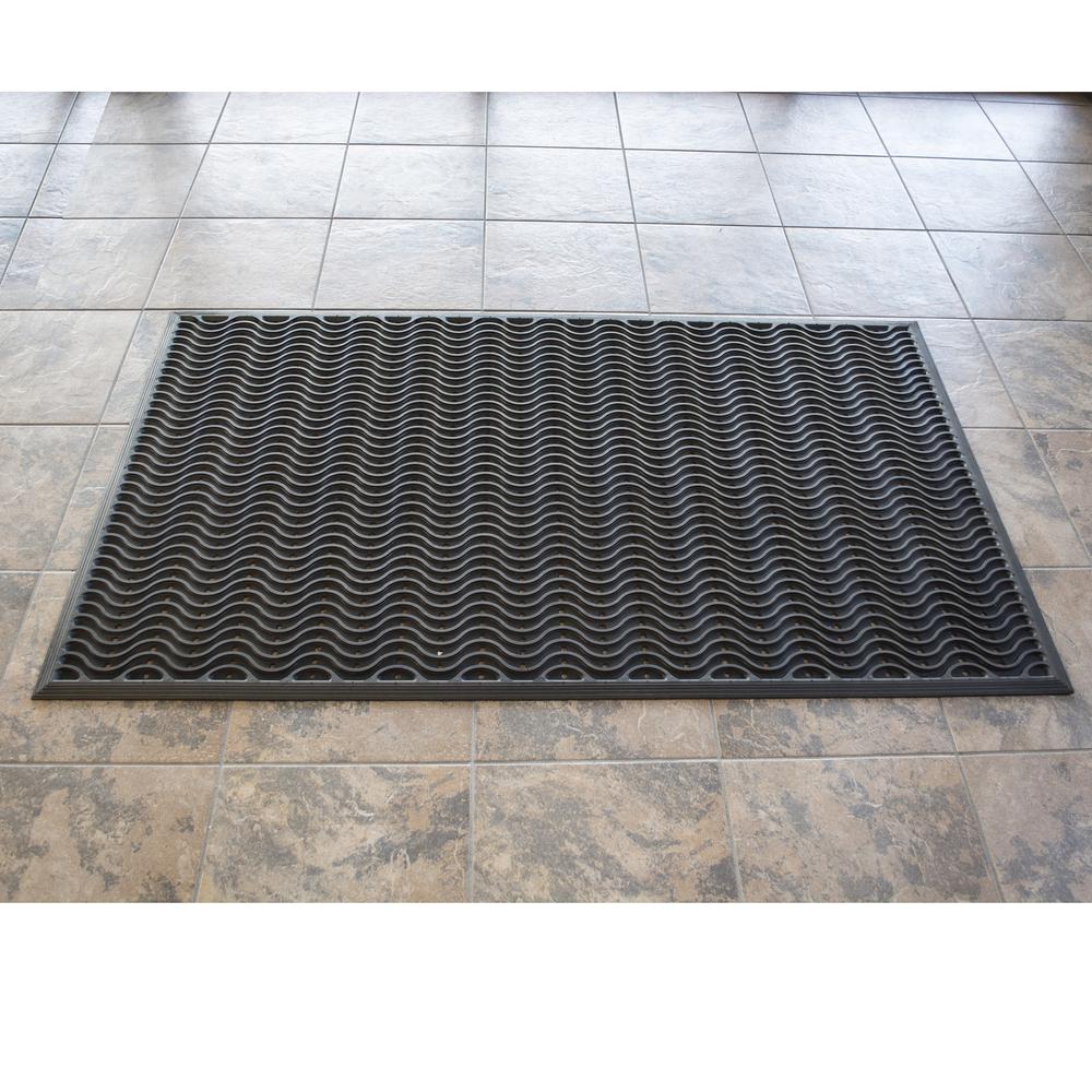 3 x 5 Foot Commercial Rubber Scraper Mat. Picture 2