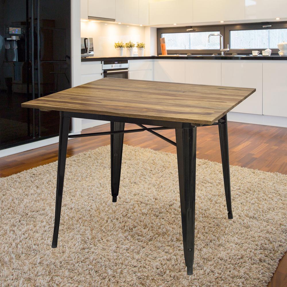 AmeriHome Dining Table 36" x 36", Seats 2 to 4. Picture 2