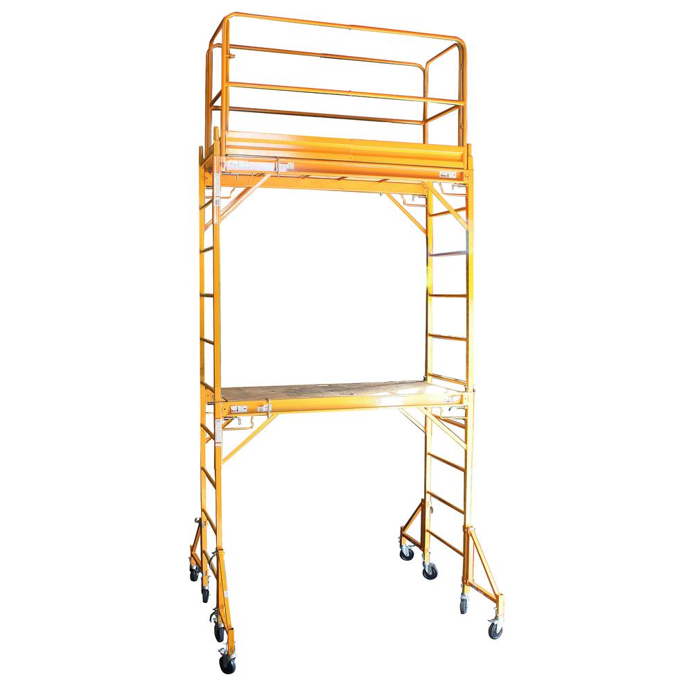 Two Story Rolling Scaffold Tower. Picture 1