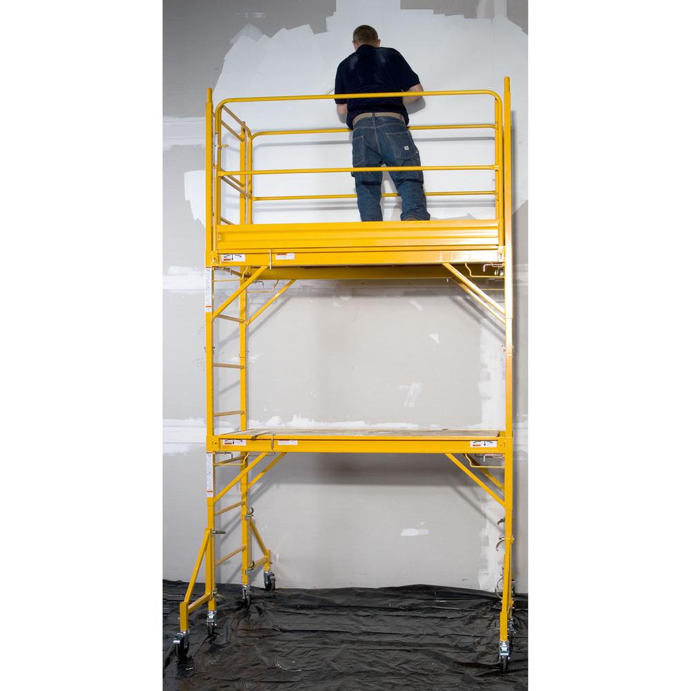 Two Story Rolling Scaffold Tower. Picture 2