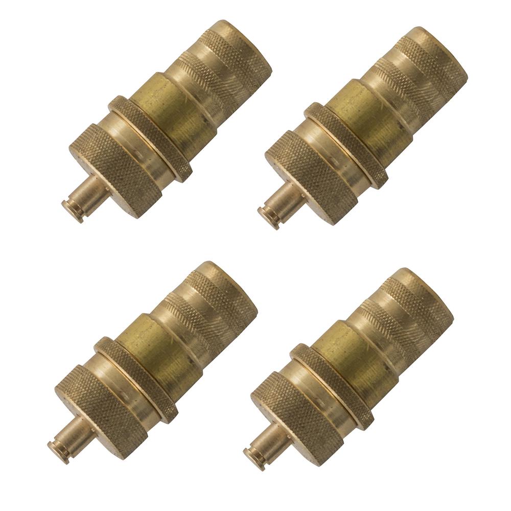 13 Piece Deflators Set with 2 Inch Tire Pressure Gauge. Picture 6