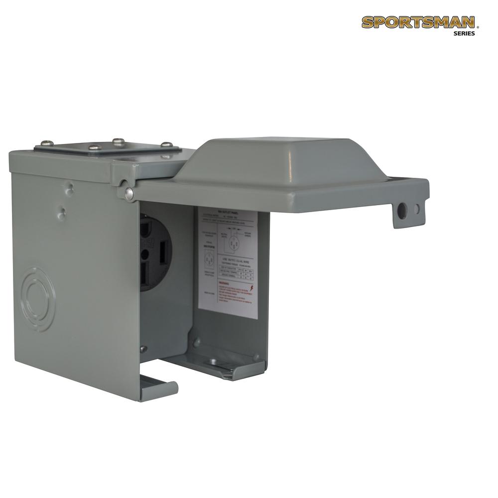 50 Amp Powet Outlet. Picture 1