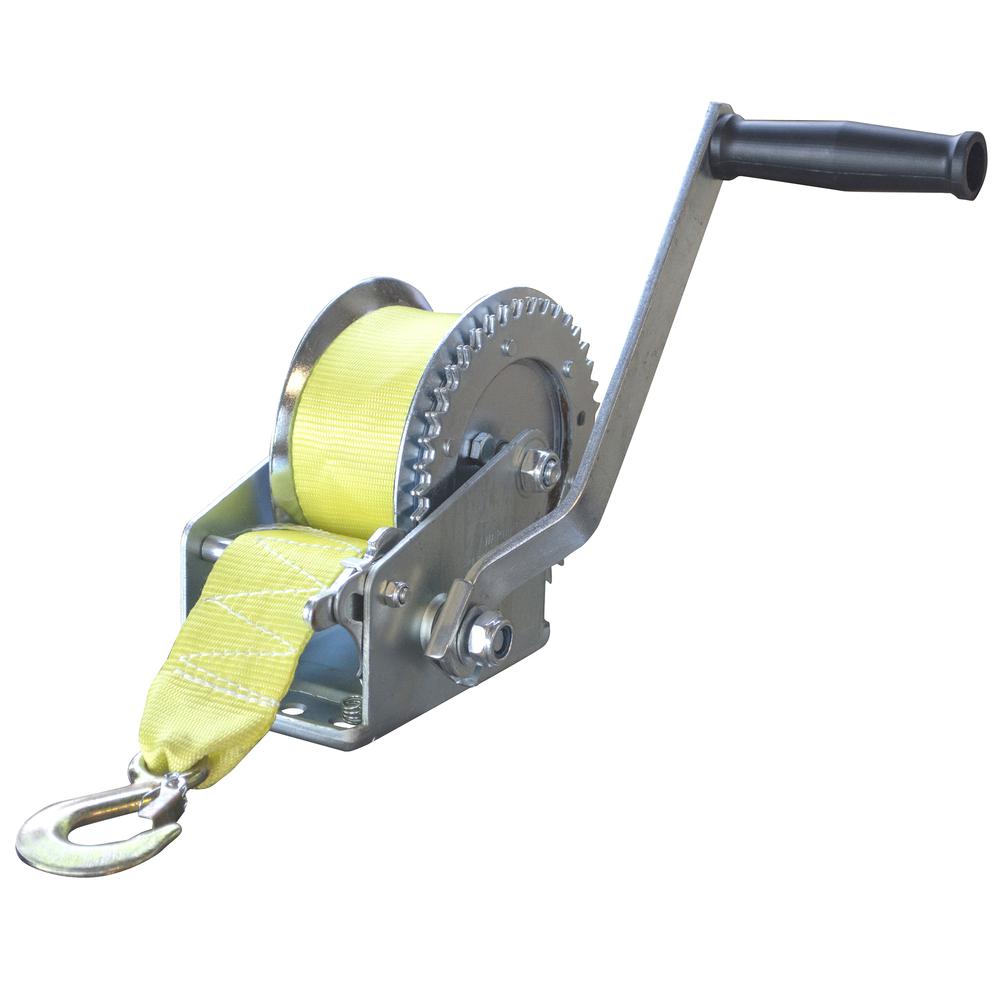 1400 Lbs Hand Winch with Hook. Picture 1