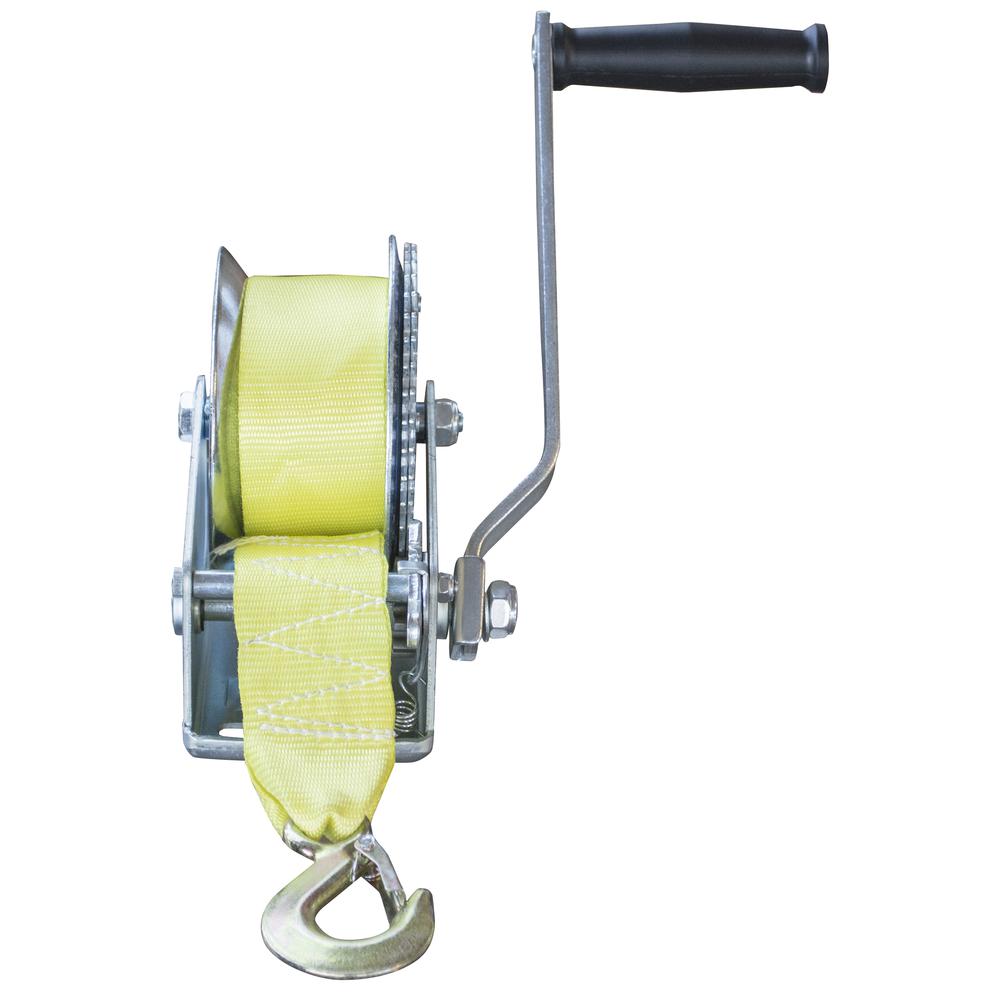 1400 Lbs Hand Winch with Hook. Picture 2
