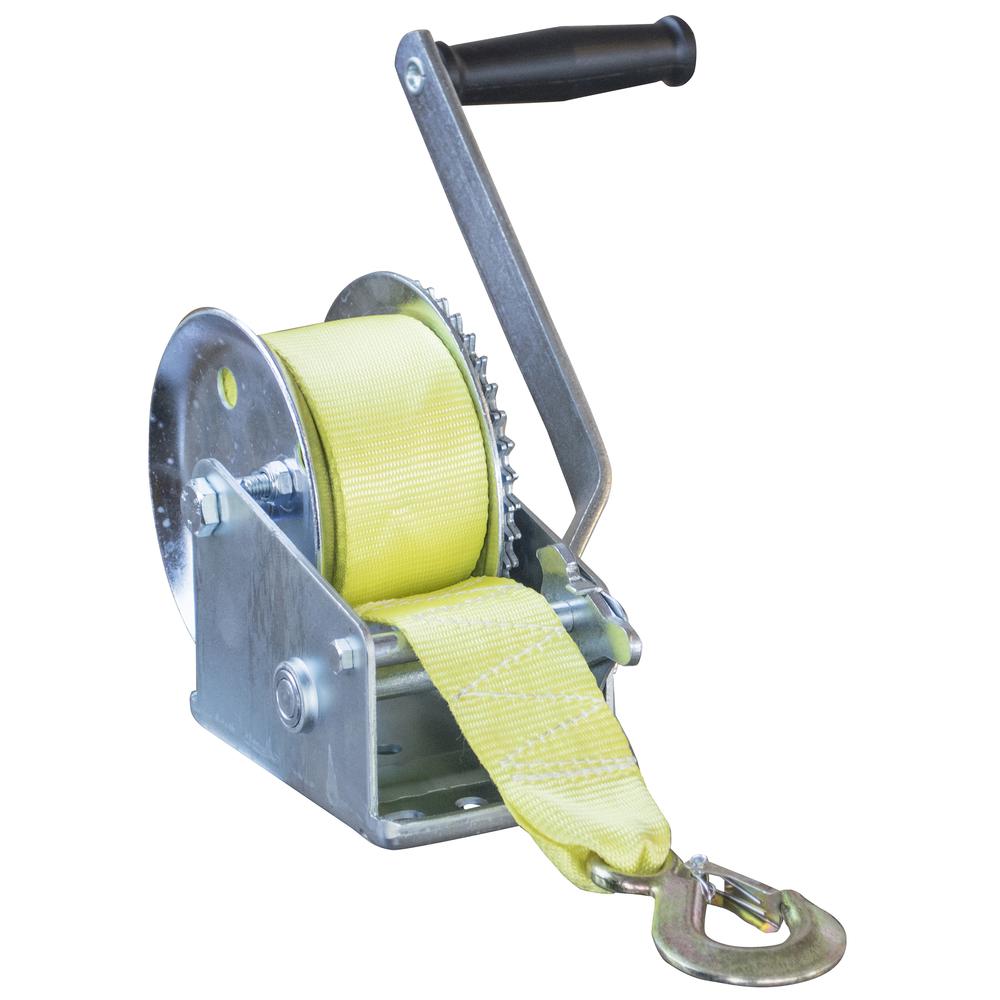 1400 Lbs Hand Winch with Hook. Picture 3