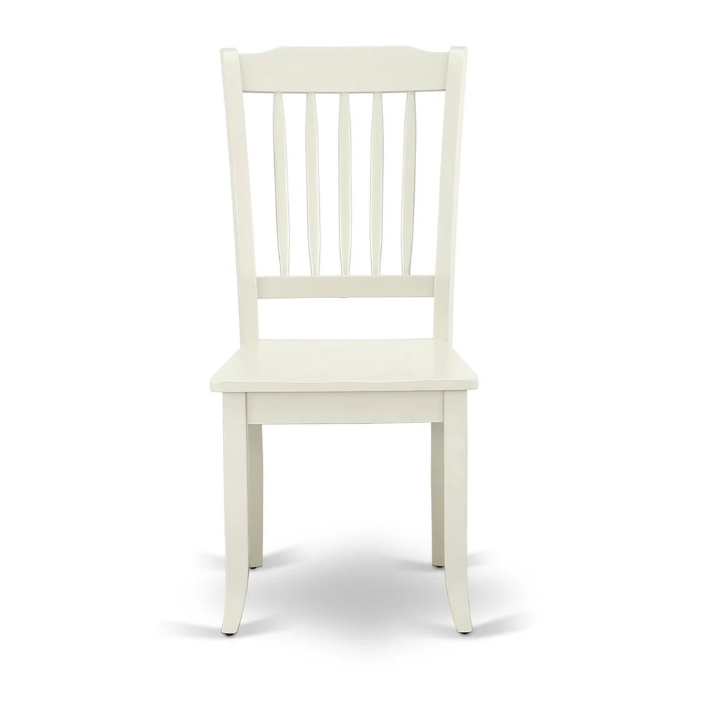Dining Chair Linen White, DAC-LWH-W. Picture 2
