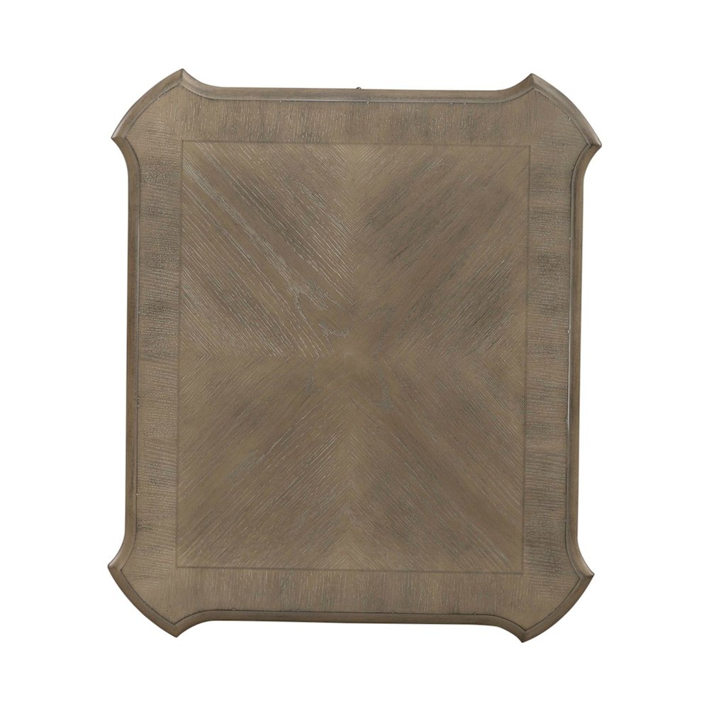 Magnolia Manor End Table in Weathered Bisque. Picture 10