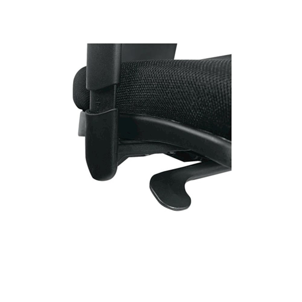 Alera Epoch Series Fabric Mesh Multifunction Chair, Supports Up to 275 lb, 17.63" to 22.44" Seat Height, Black. Picture 3