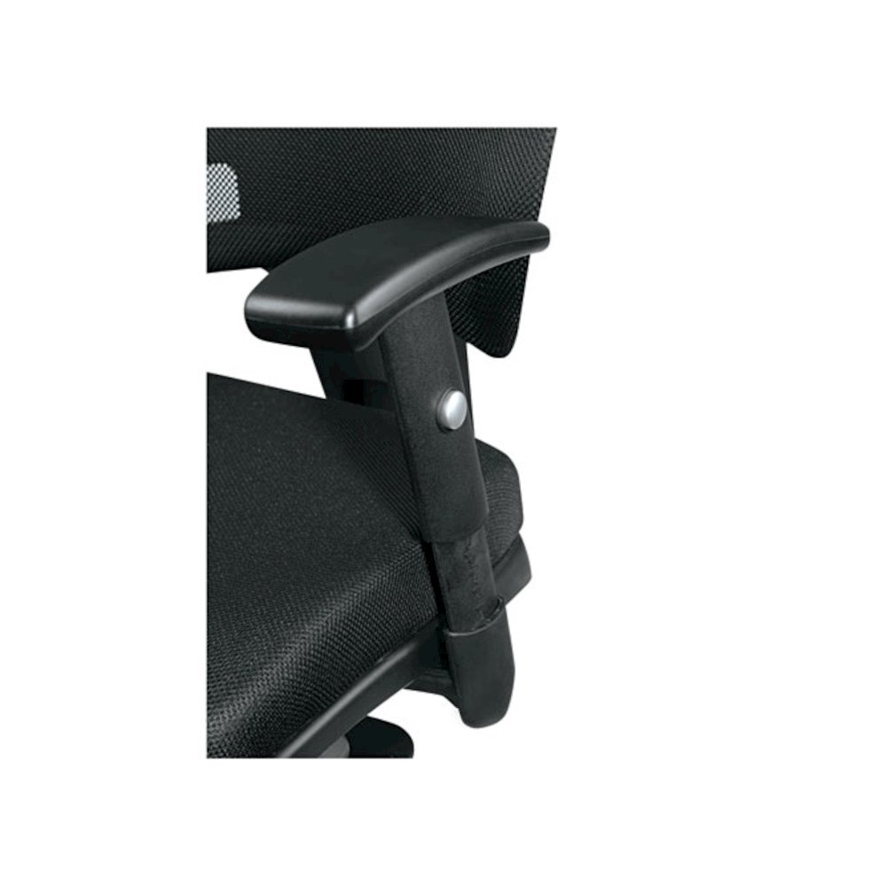 Alera Epoch Series Fabric Mesh Multifunction Chair, Supports Up to 275 lb, 17.63" to 22.44" Seat Height, Black. Picture 5