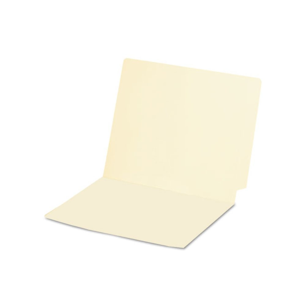 Manila Conversion Folders, Straight Tabs, Letter Size, 0.75" Expansion, Manila, 100/Box. Picture 2