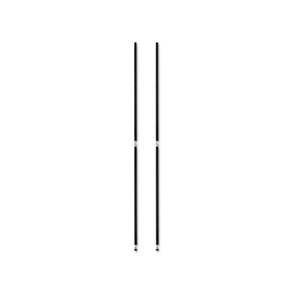Stackable Posts For Wire Shelving, 36 "High, Black, 4/Pack. Picture 3