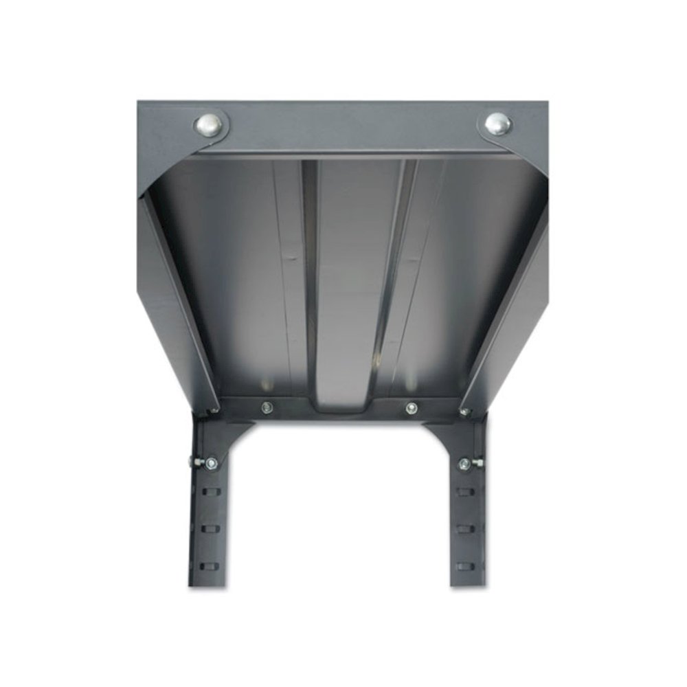 Commercial Steel Shelving Unit, Six-Shelf, 36w x 24d x 75h, Dark Gray. Picture 3