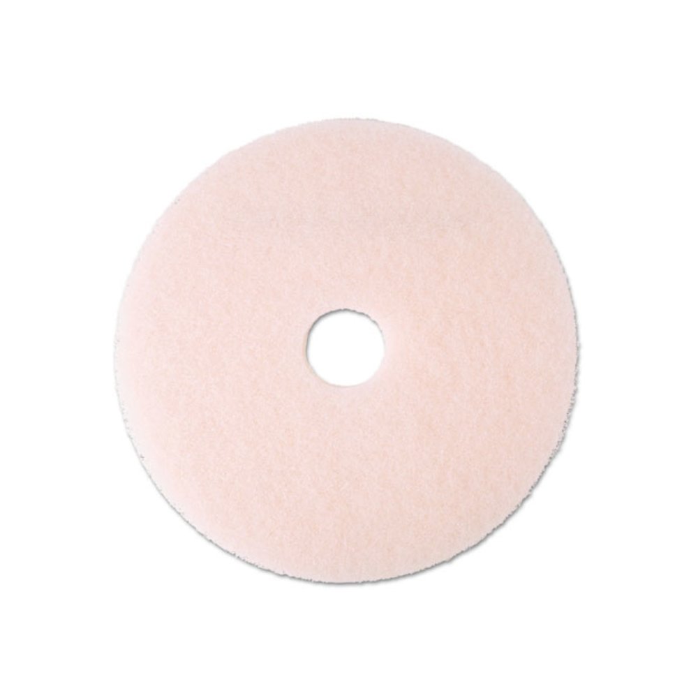 Ultra High-Speed Eraser Floor Burnishing Pad 3600, 27" Diameter, Pink, 5/Carton. Picture 2