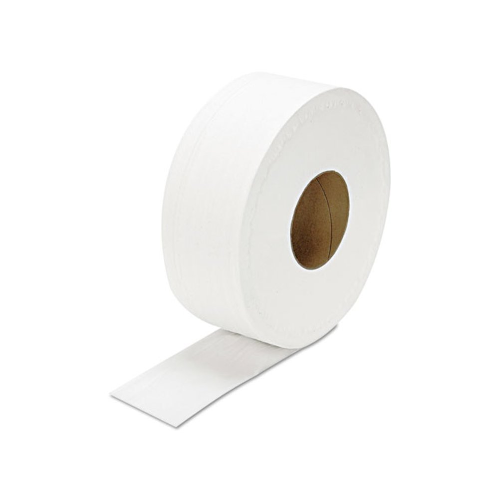 JRT Jumbo Bath Tissue, Septic Safe, 2-Ply, 3.3" x 1,000 ft, White, 12 Rolls/Carton. Picture 2