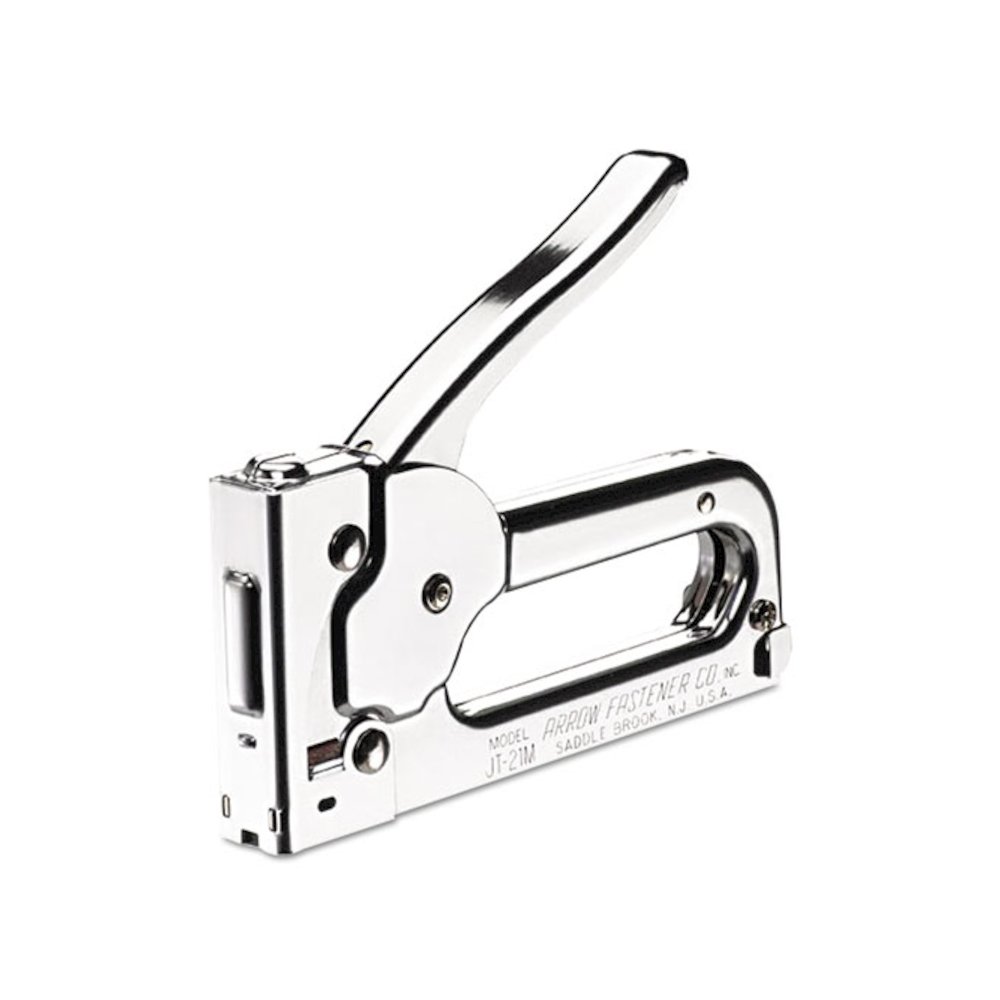 TackerAll Junior Staple Gun, Chrome. Picture 1