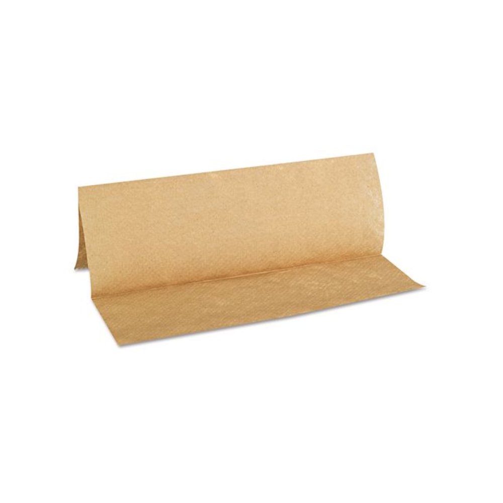 Folded Paper Towels, Multifold, 9 x 9.45, Natural, 250 Towels/Pack, 16 Packs/Carton. Picture 7