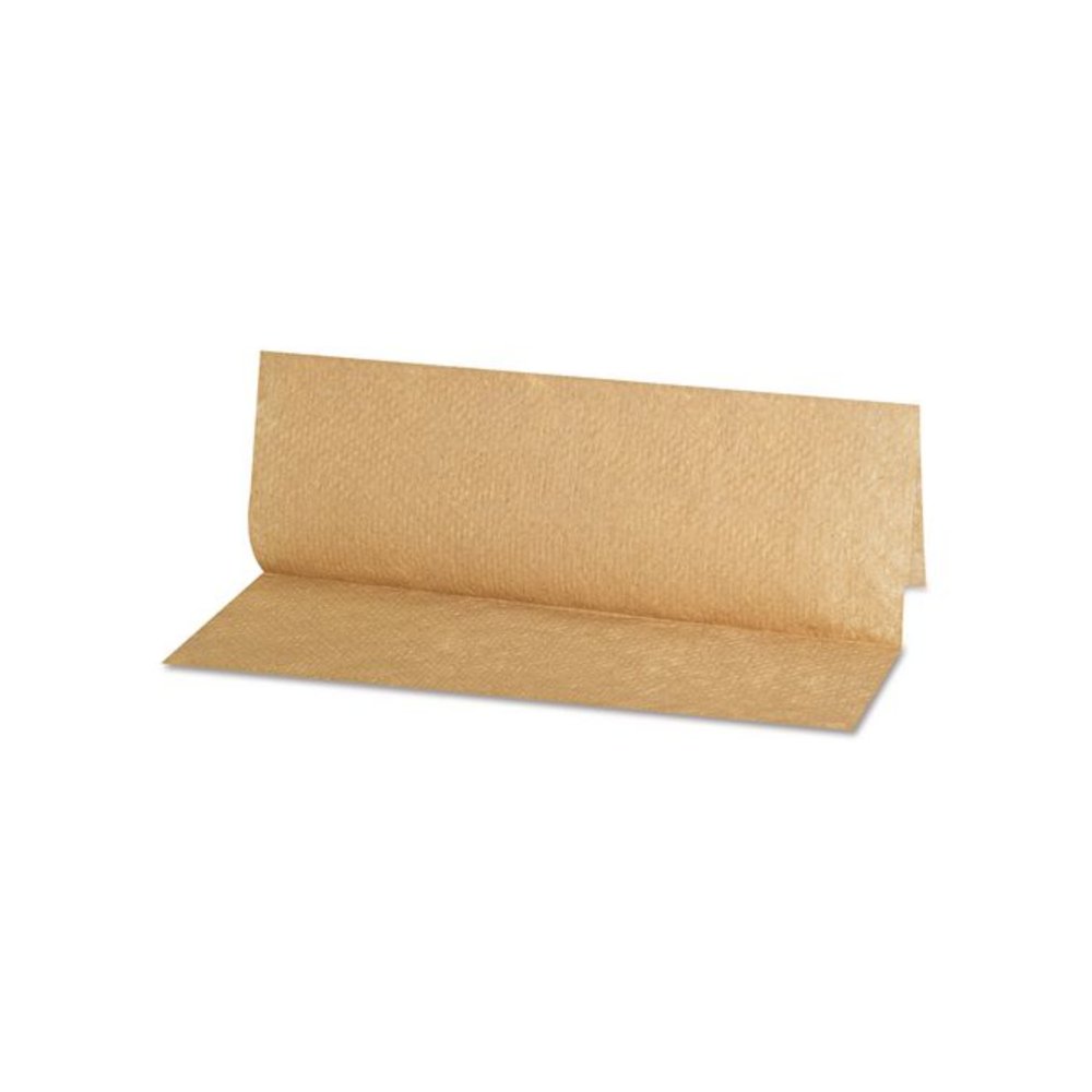 Folded Paper Towels, Multifold, 9 x 9.45, Natural, 250 Towels/Pack, 16 Packs/Carton. Picture 6