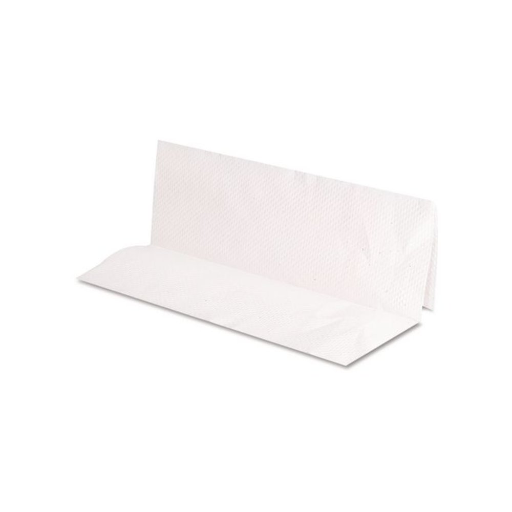 Folded Paper Towels, Multifold, 9 x 9.45, White, 250 Towels/Pack, 16 Packs/Carton. Picture 2