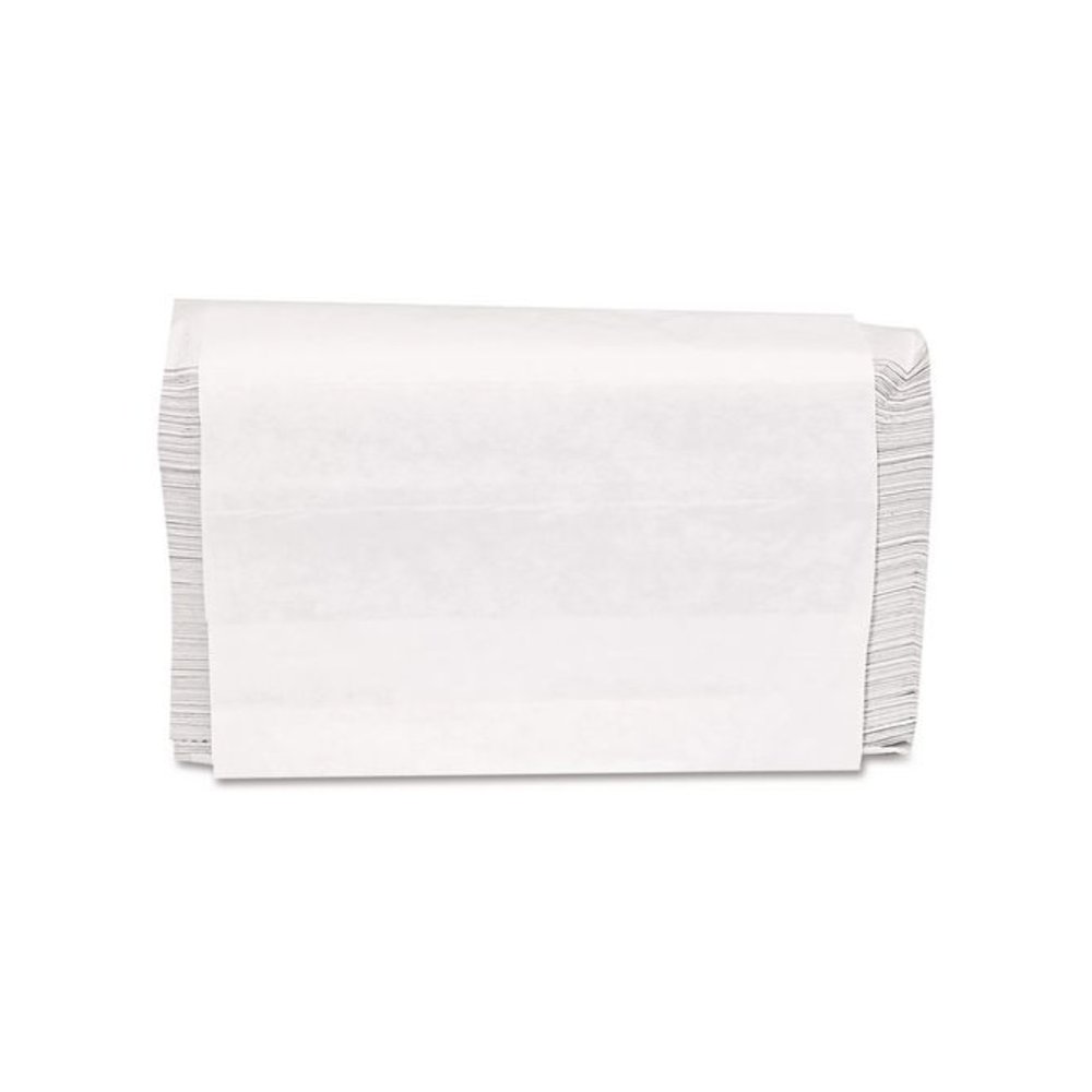 Folded Paper Towels, Multifold, 9 x 9.45, White, 250 Towels/Pack, 16 Packs/Carton. Picture 4