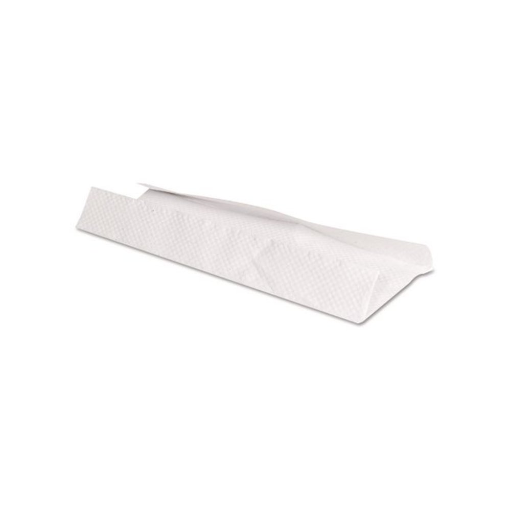 C-Fold Towels, 1-Ply, 11 x 10.13, White, 198/Pack, 12 Packs/Carton. Picture 2