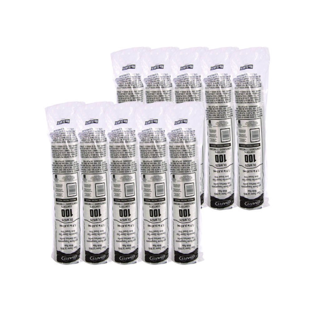 Open-Top Dome Lid, With 1.9" dia Hole, Fits 16 oz to 24 oz Cold Cups, Plastic, Clear, 1,000/Carton. Picture 3