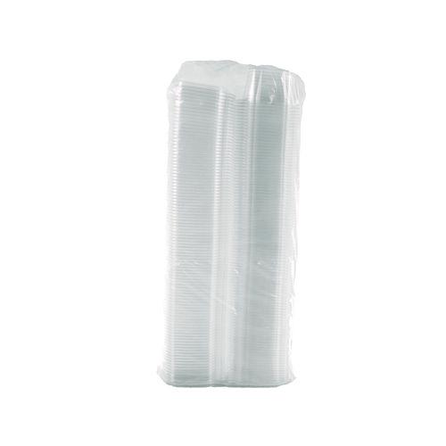 ClearPac SafeSeal Tamper-Resistant/Evident Containers, Domed Lid, 16 oz, Clear, Plastic, 100/Bag, 2 Bags/Carton. Picture 2