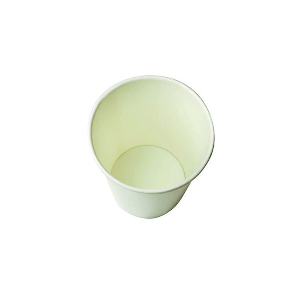 Double Poly Paper Cold Cups, 9 oz, White, 1,000/Carton. Picture 2