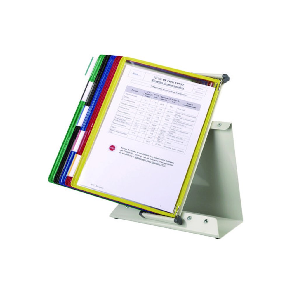 Desktop Reference Starter Set, 10 Pockets, 5 Tabs. Picture 1