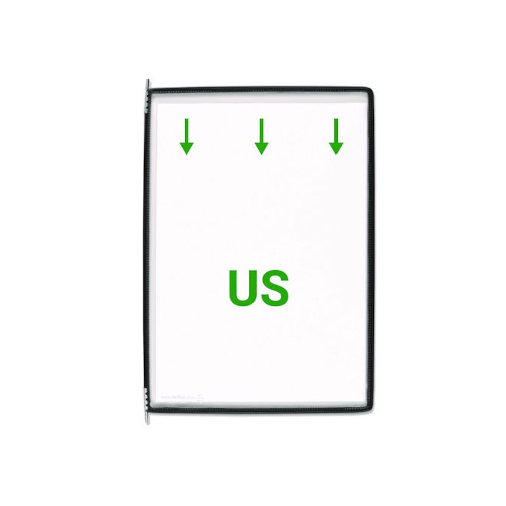 Desktop Reference Starter Set, 10 Antimicrobial Wire-Reinforced Pockets. Picture 6