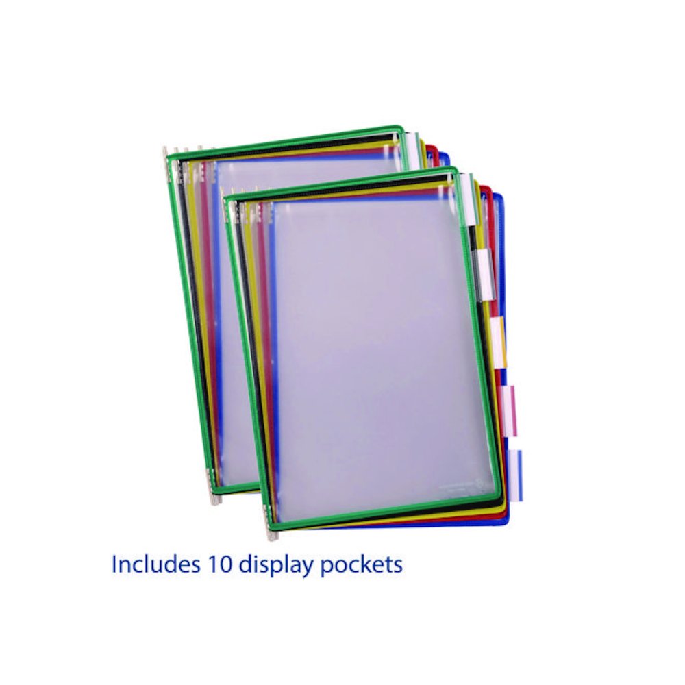 Desktop Reference Starter Set, 10 Pockets, 5 Tabs. Picture 4