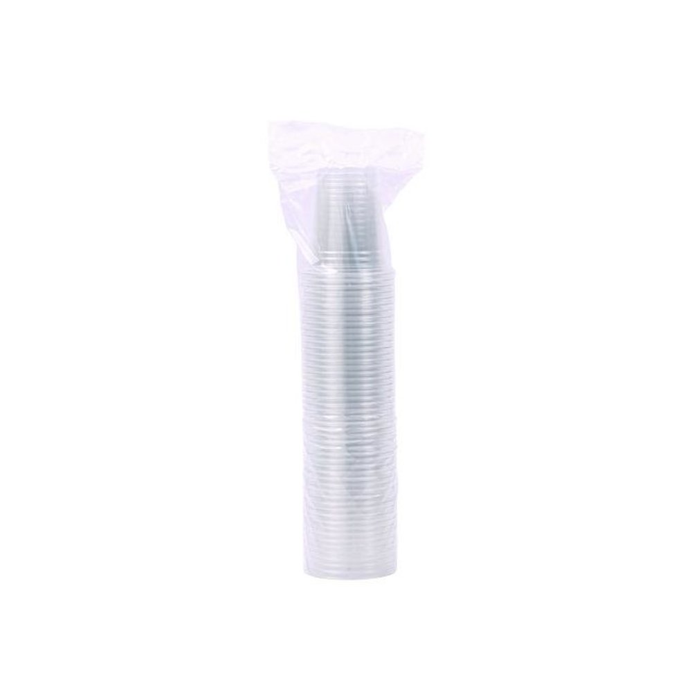 Clear Plastic PET Cups, 12 oz, 50/Sleeve, 20 Sleeves/Carton. Picture 7